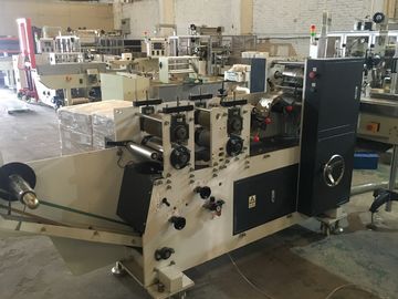 Small Handky Pocket Tissue Machine With Automatic Folding Division 5.5KW