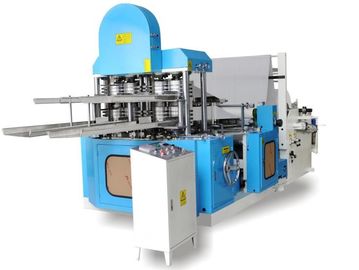 1/4 1/6 1/8 Napkin Folding Machine With Embossing Function Glue Lamination
