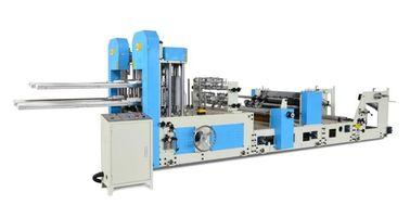 1/4 1/6 1/8 Napkin Folding Machine With Embossing Function Glue Lamination