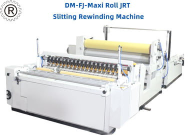 15KW Tissue Paper Production Line , Big Toilet JRT Roll Tissue Rewinding Machine With Simen System